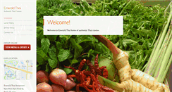 Desktop Screenshot of emerald-thairestaurant.com